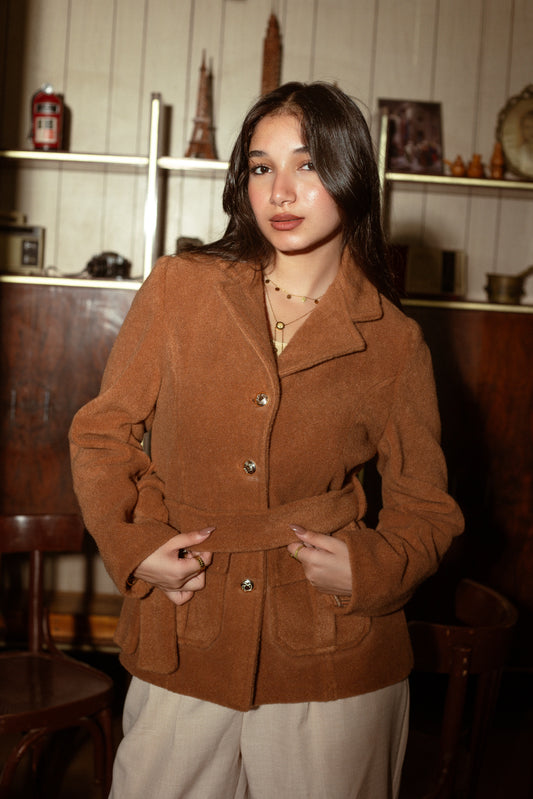 Imoported wool jacket - Bronze