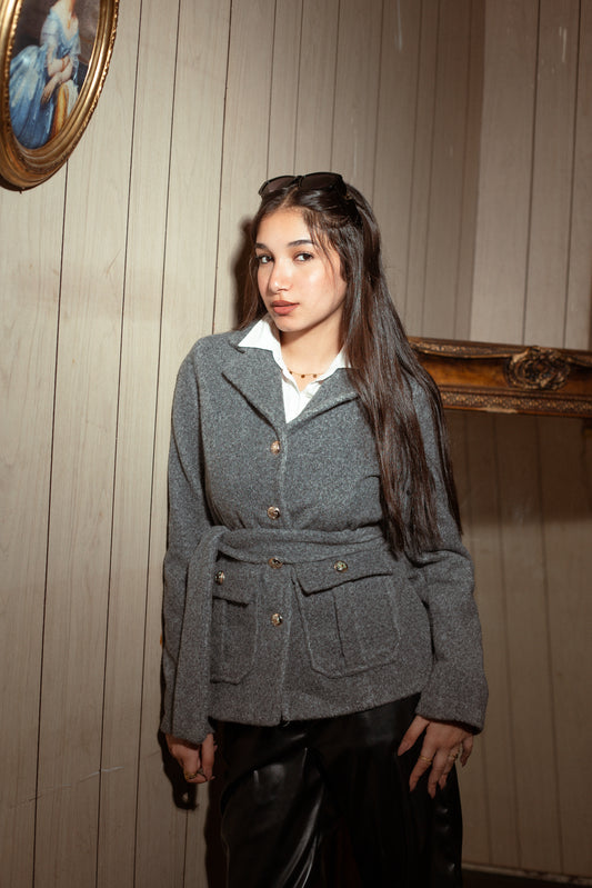 Imoported wool jacket - Gray