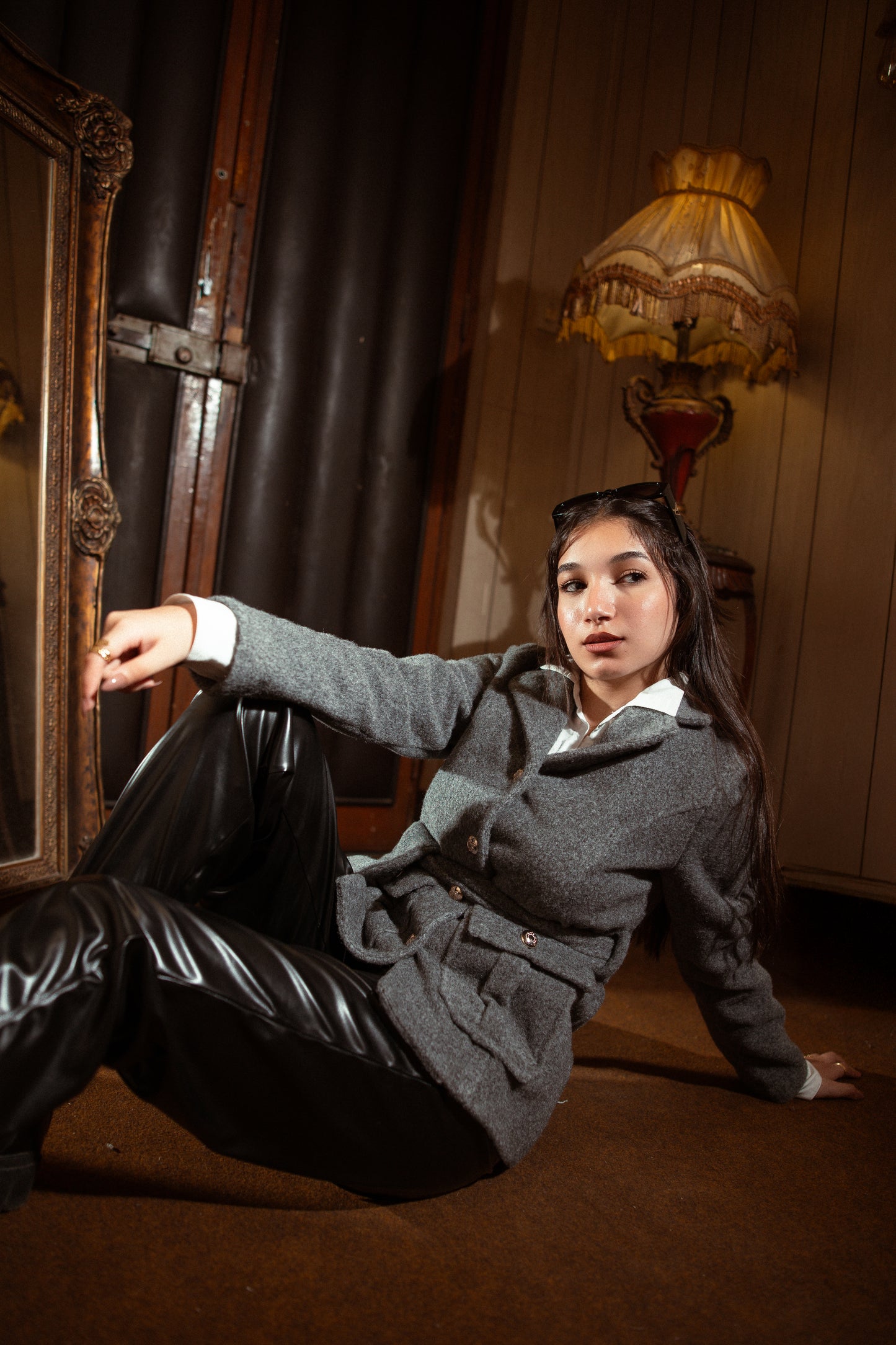 Imoported wool jacket - Gray