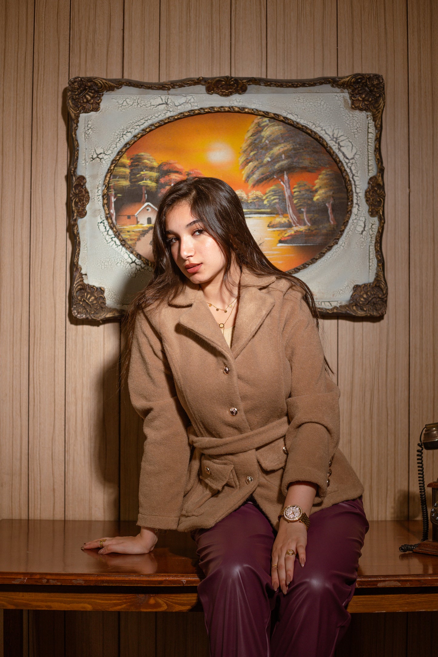 Imoported wool jacket - Beige