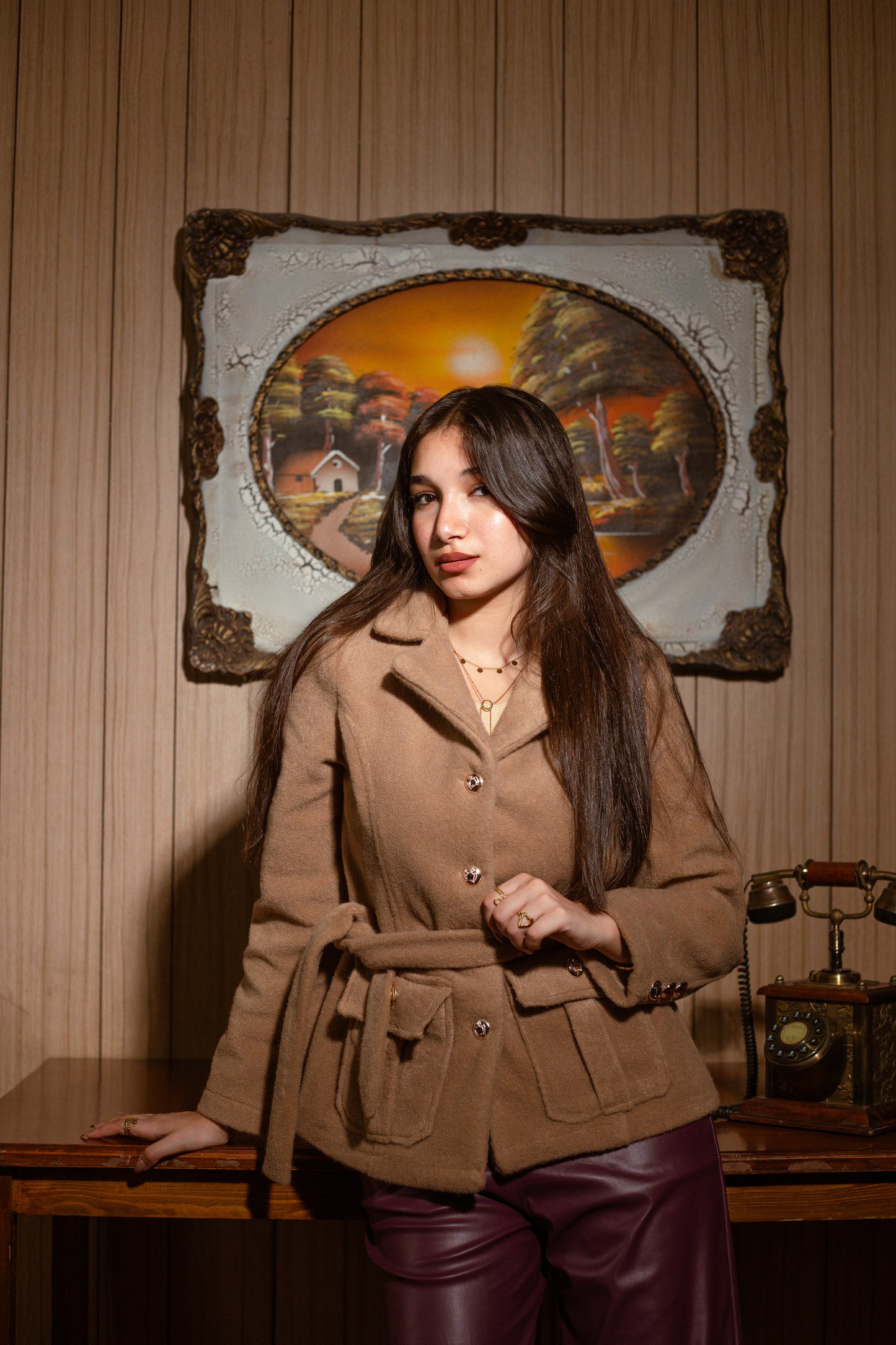 Imoported wool jacket - Beige