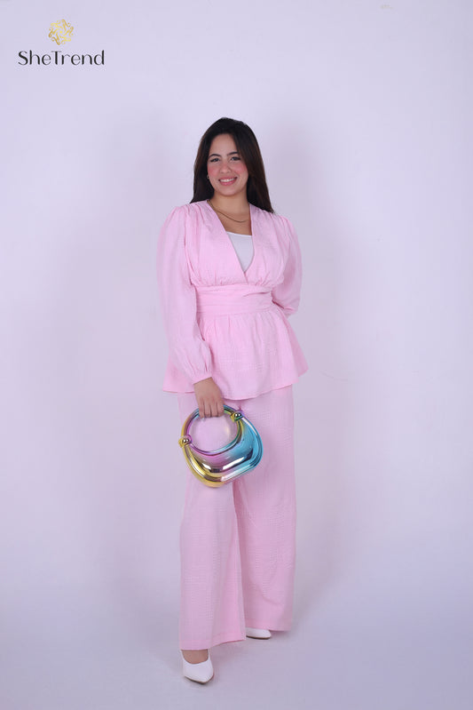 سوت سيمي سواريه مستورد حفر 3D بينك