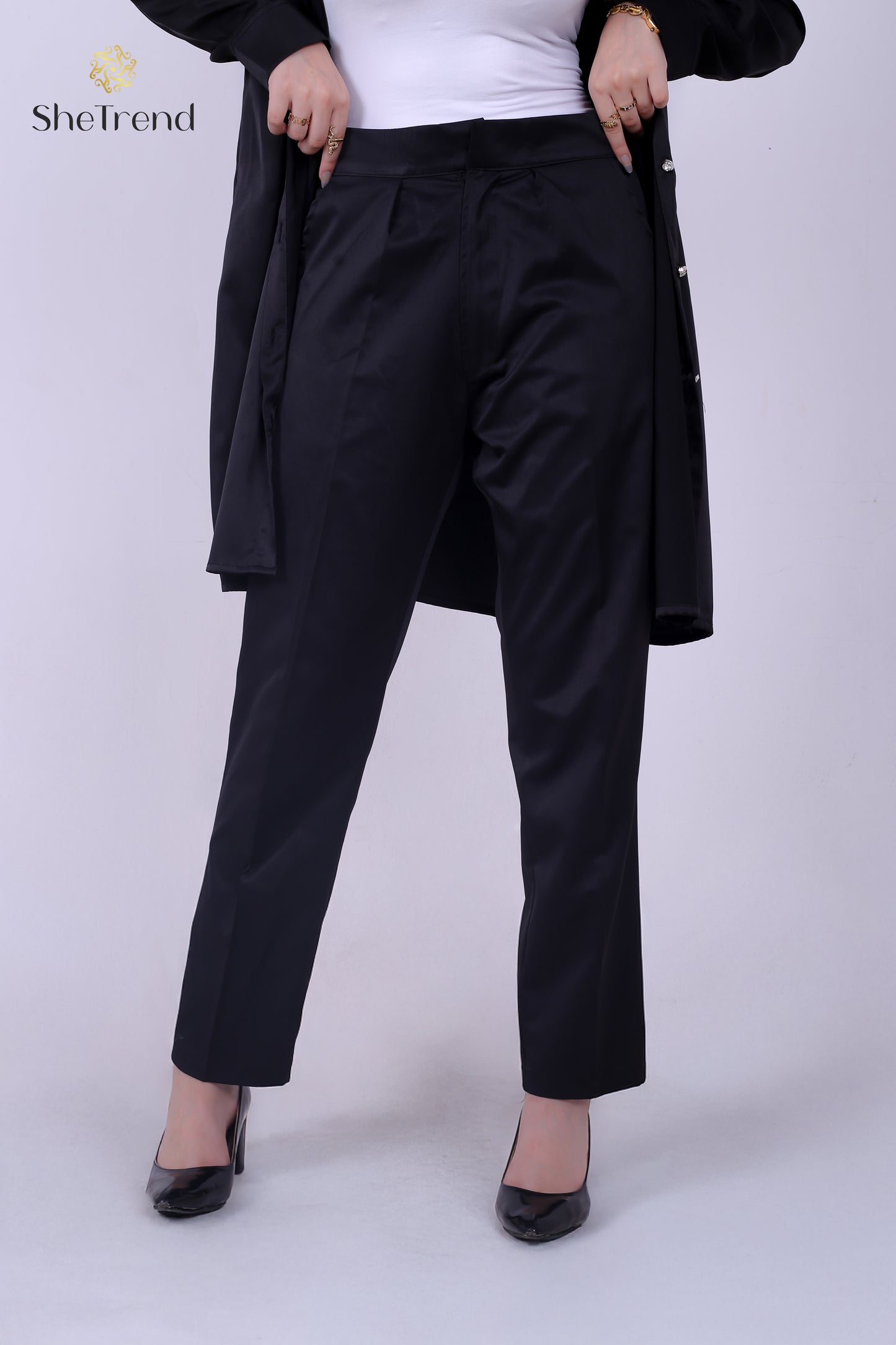 بنطلون كلاسيك أسود