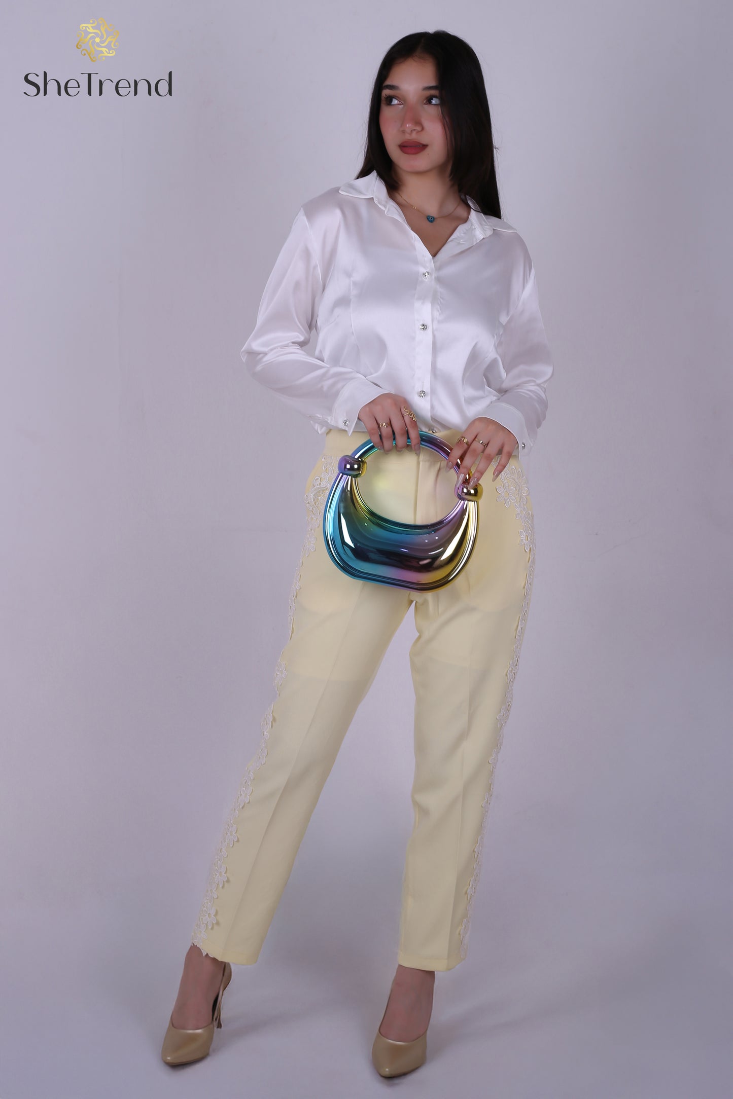 بنطلون كلاسيك Butter yellow