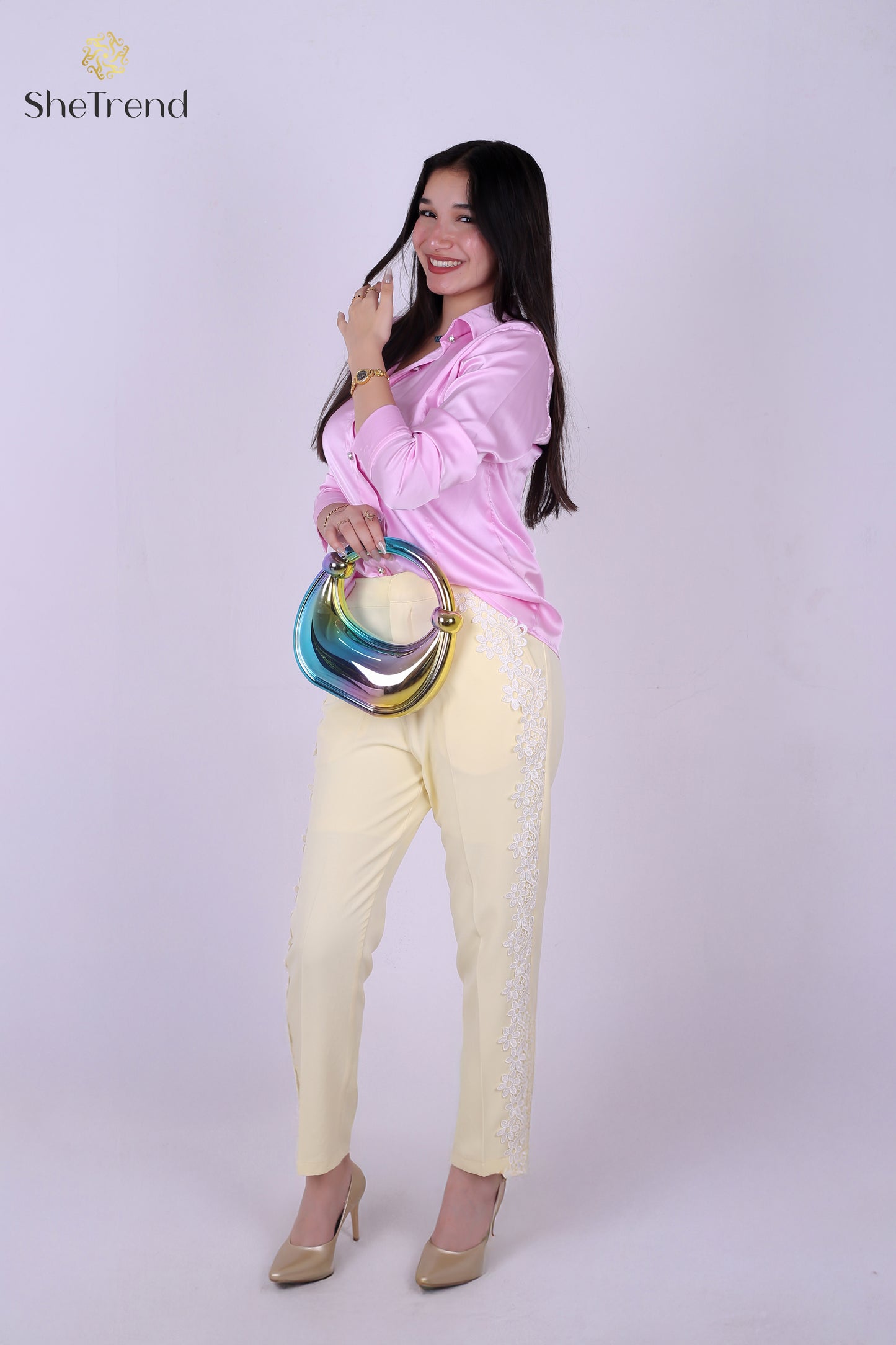 بنطلون كلاسيك Butter yellow