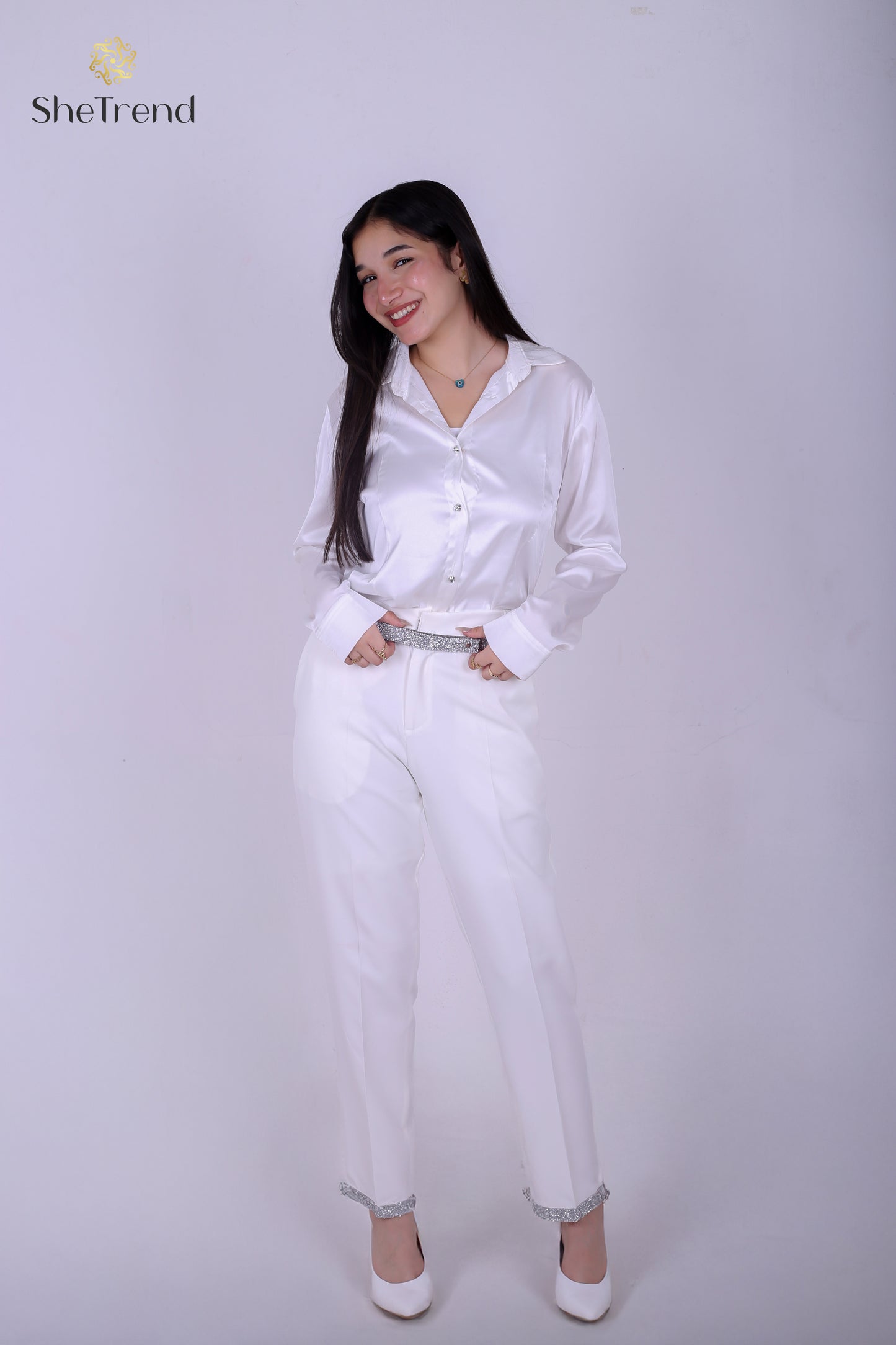 بنطلون كلاسيك أوف وايت