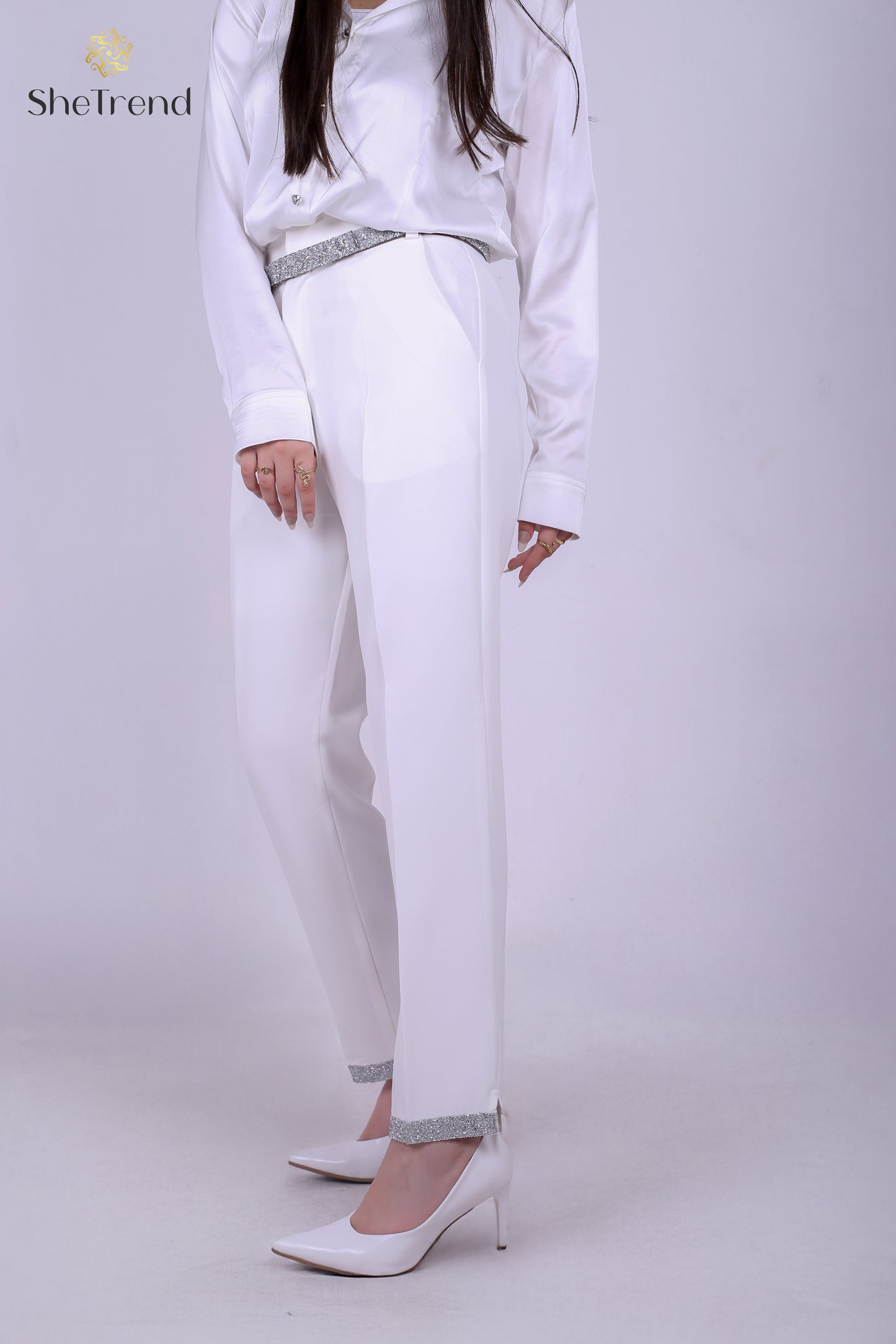 بنطلون كلاسيك أوف وايت