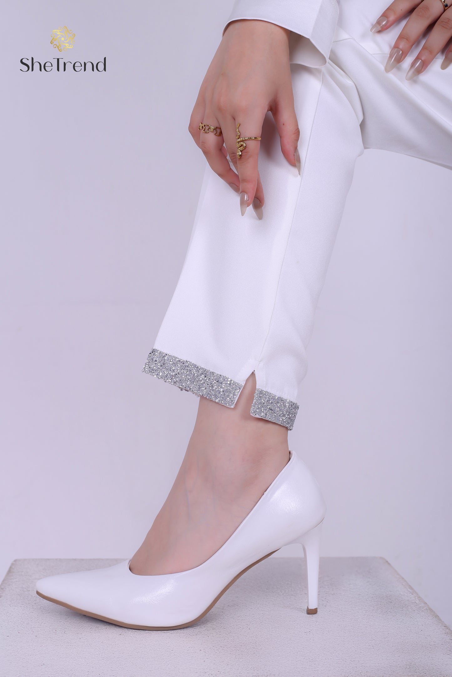 بنطلون كلاسيك أوف وايت